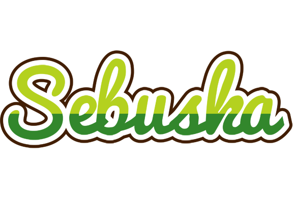 Sebuska golfing logo