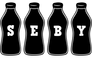 Seby bottle logo