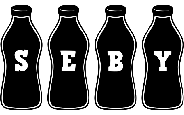 Seby bottle logo