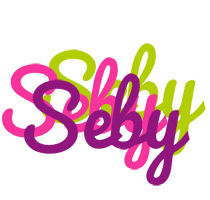 Seby flowers logo