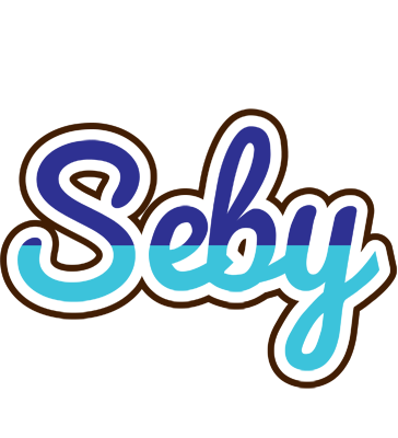 Seby raining logo