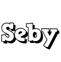 Seby snowing logo