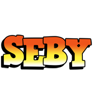 Seby sunset logo