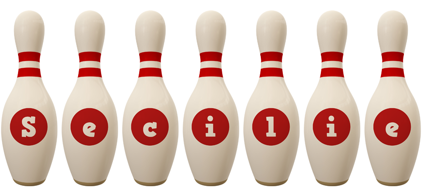 Secilie bowling-pin logo