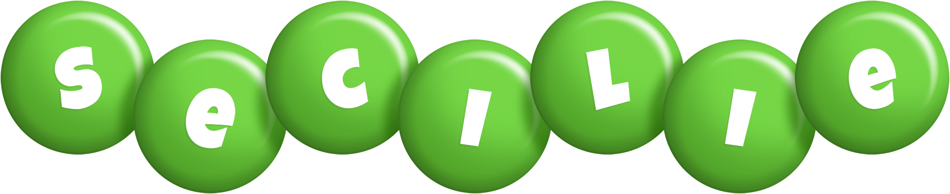 Secilie candy-green logo