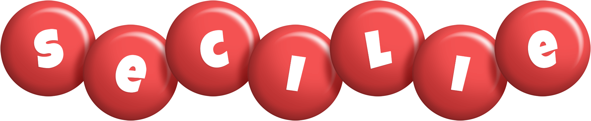 Secilie candy-red logo