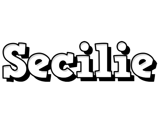 Secilie snowing logo