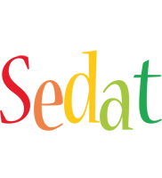 Sedat birthday logo