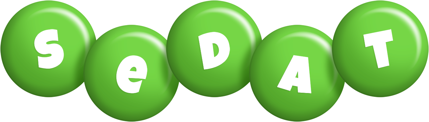 Sedat candy-green logo