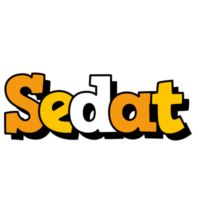 Sedat cartoon logo