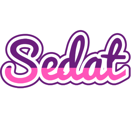 Sedat cheerful logo