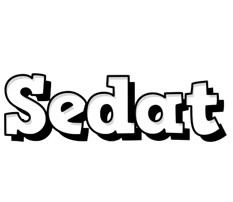 Sedat snowing logo