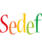Sedef birthday logo