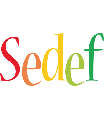Sedef birthday logo