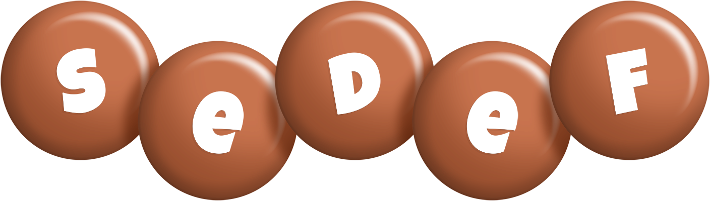Sedef candy-brown logo