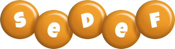 Sedef candy-orange logo