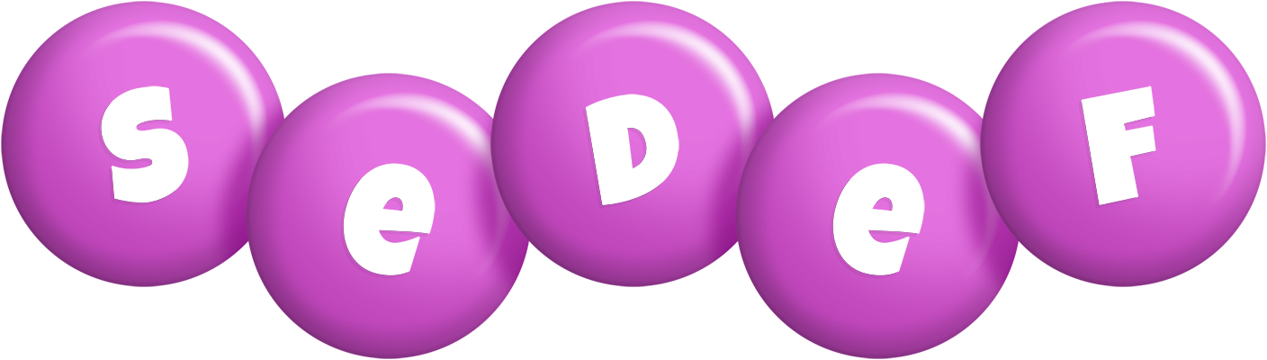 Sedef candy-purple logo