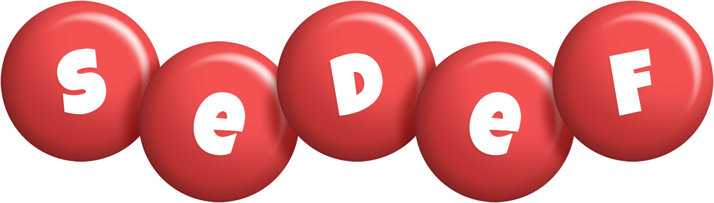 Sedef candy-red logo