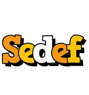 Sedef cartoon logo