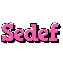 Sedef girlish logo