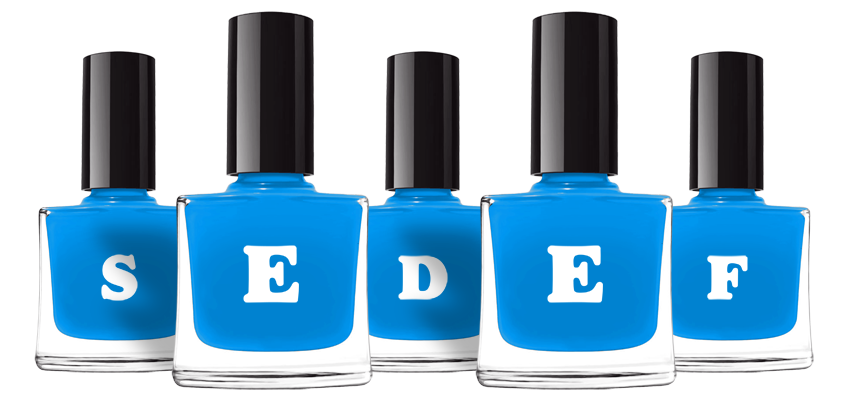 Sedef glossy logo