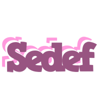 Sedef relaxing logo