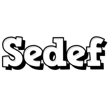 Sedef snowing logo