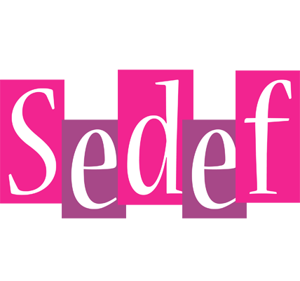 Sedef whine logo