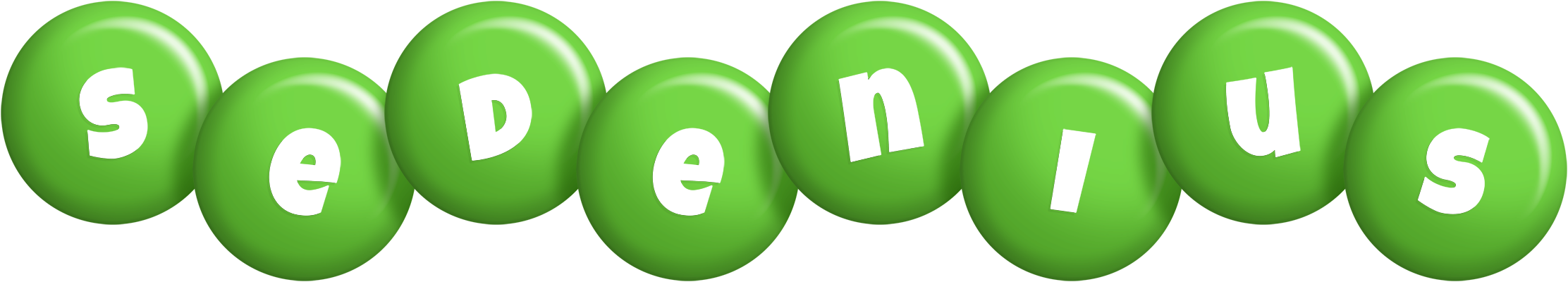 Sedenius candy-green logo