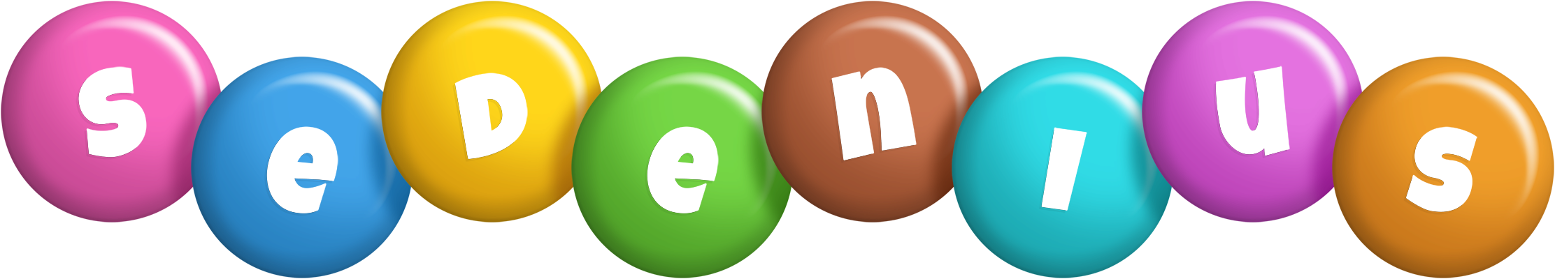 Sedenius candy logo