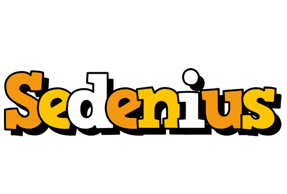 Sedenius cartoon logo