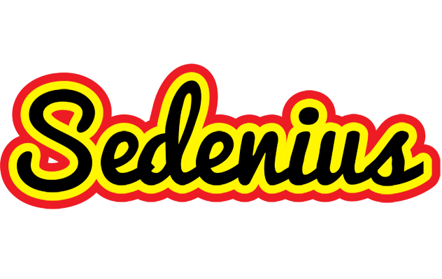 Sedenius flaming logo