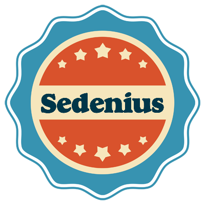 Sedenius labels logo