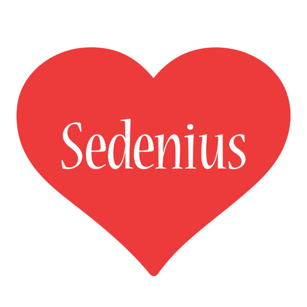 Sedenius love logo
