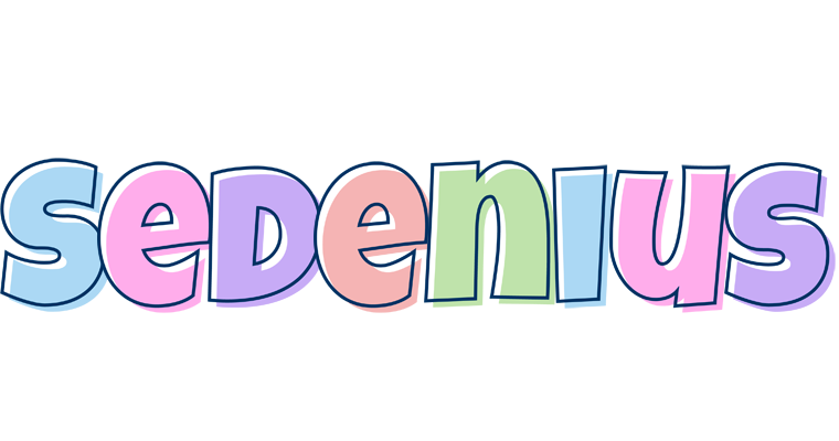 Sedenius pastel logo