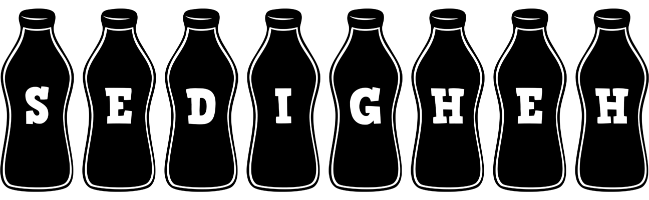 Sedigheh bottle logo