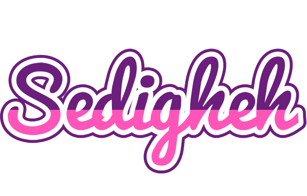 Sedigheh cheerful logo