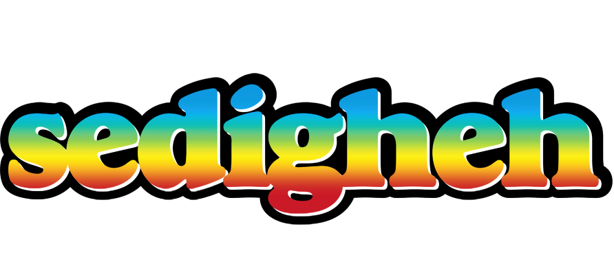 Sedigheh color logo