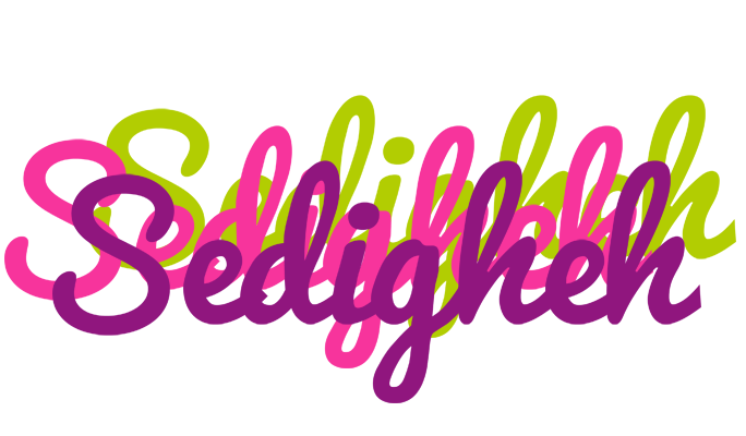 Sedigheh flowers logo
