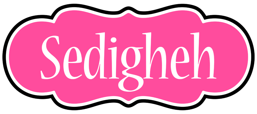 Sedigheh invitation logo