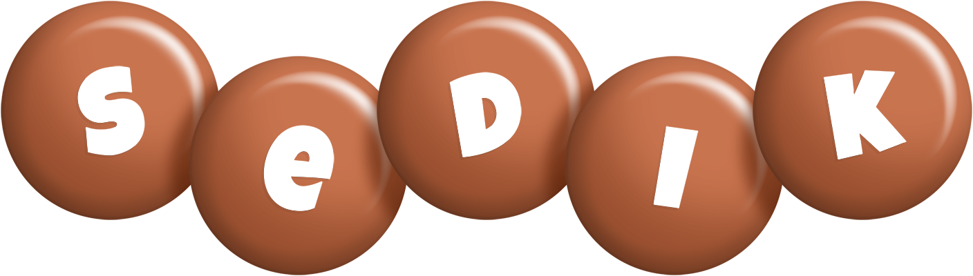 Sedik candy-brown logo