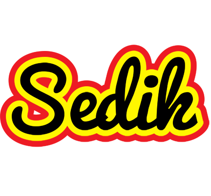 Sedik flaming logo