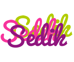 Sedik flowers logo