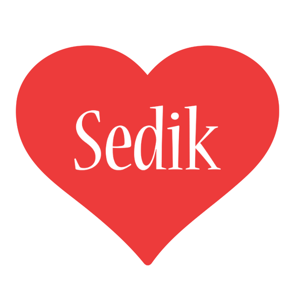 Sedik love logo