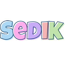 Sedik pastel logo