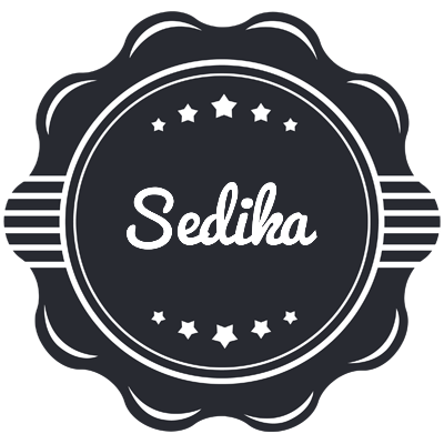 Sedika badge logo