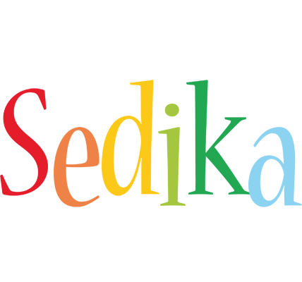 Sedika birthday logo