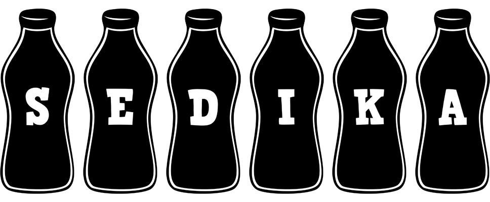 Sedika bottle logo