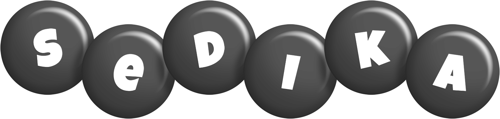 Sedika candy-black logo