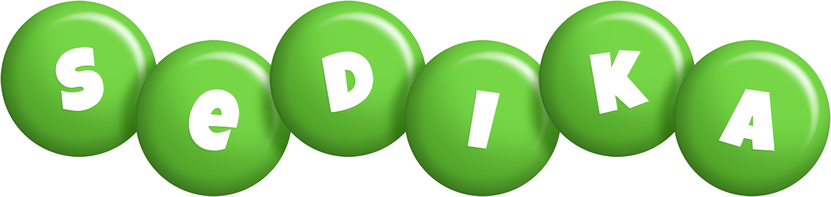 Sedika candy-green logo